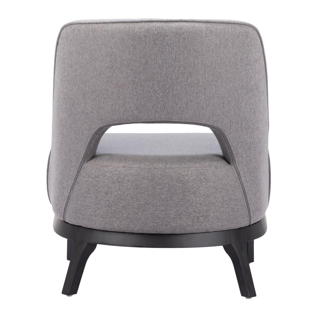 ZUO Mistley Accent Chair Gray