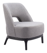 ZUO Mistley Accent Chair Gray