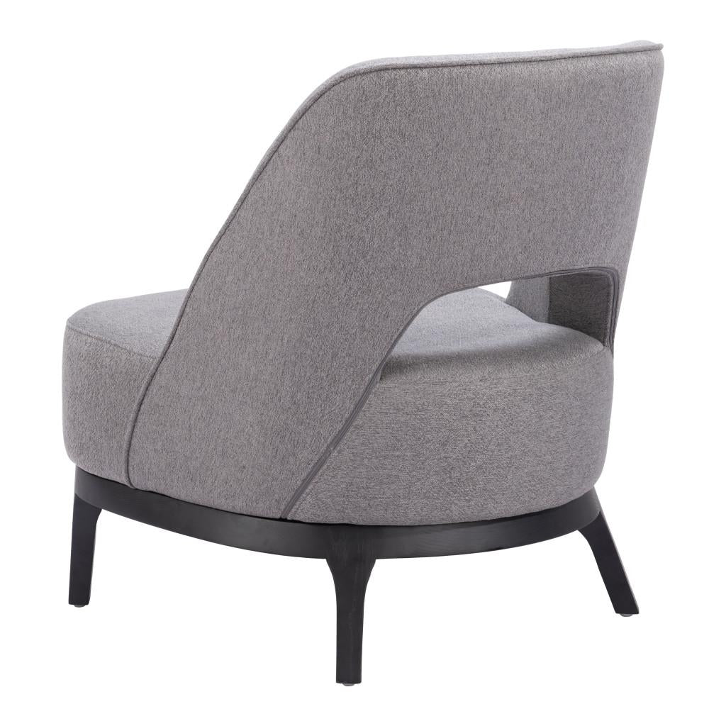 ZUO Mistley Accent Chair Gray
