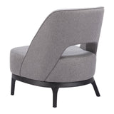 ZUO Mistley Accent Chair Gray