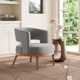 ZUO Penryn Accent Chair Slate Gray