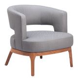ZUO Penryn Accent Chair Slate Gray