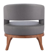 ZUO Penryn Accent Chair Slate Gray