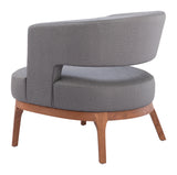 ZUO Penryn Accent Chair Slate Gray