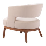 ZUO Penryn Accent Chair Beige