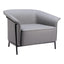 ZUO Burry Accent Chair Slate Gray