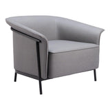 ZUO Burry Accent Chair Slate Gray
