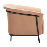 ZUO Burry Accent Chair Tan