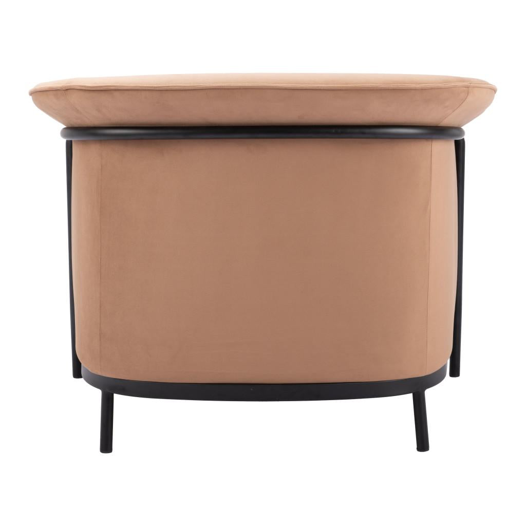 ZUO Burry Accent Chair Tan