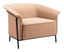 ZUO Burry Accent Chair Tan