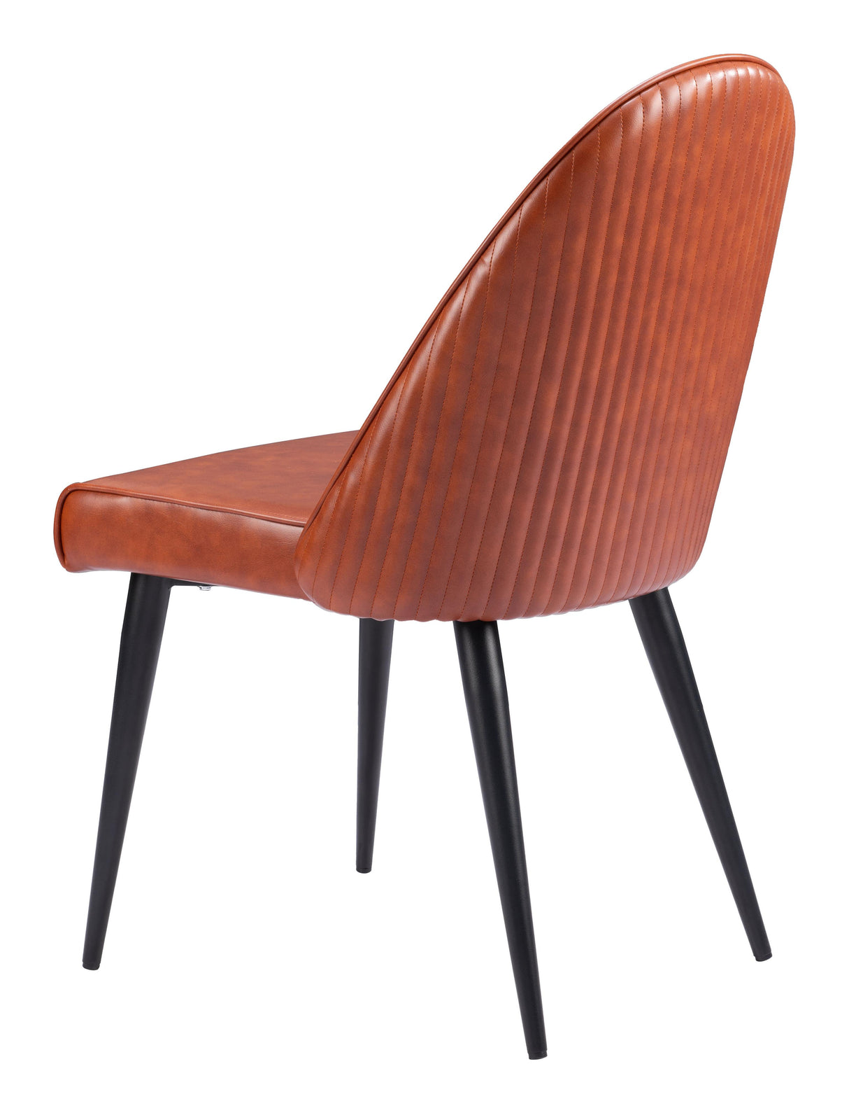 ZUO Silloth Armless Dining Chair (Set of 2) Brown