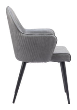 ZUO Silloth Dining Chair Gray