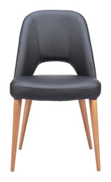 ZUO Leith Dining Chair (Set of 2) Black