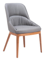 ZUO Ayr Dining Chair (Set of 2) Slate Gray