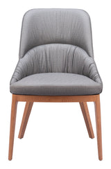 ZUO Ayr Dining Chair (Set of 2) Slate Gray
