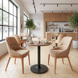 ZUO Ayr Dining Chair (Set of 2) Tan