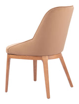ZUO Ayr Dining Chair (Set of 2) Tan