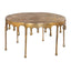 ZUO Drip Coffee Table Antique Brass