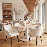 ZUO Jolie Dining Chair (Set of 2) Ivory