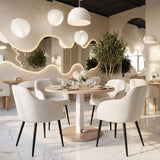 ZUO Jolie Dining Chair (Set of 2) Ivory