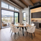 ZUO Jolie Dining Chair (Set of 2) Ivory