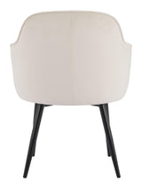 ZUO Jolie Dining Chair (Set of 2) Ivory