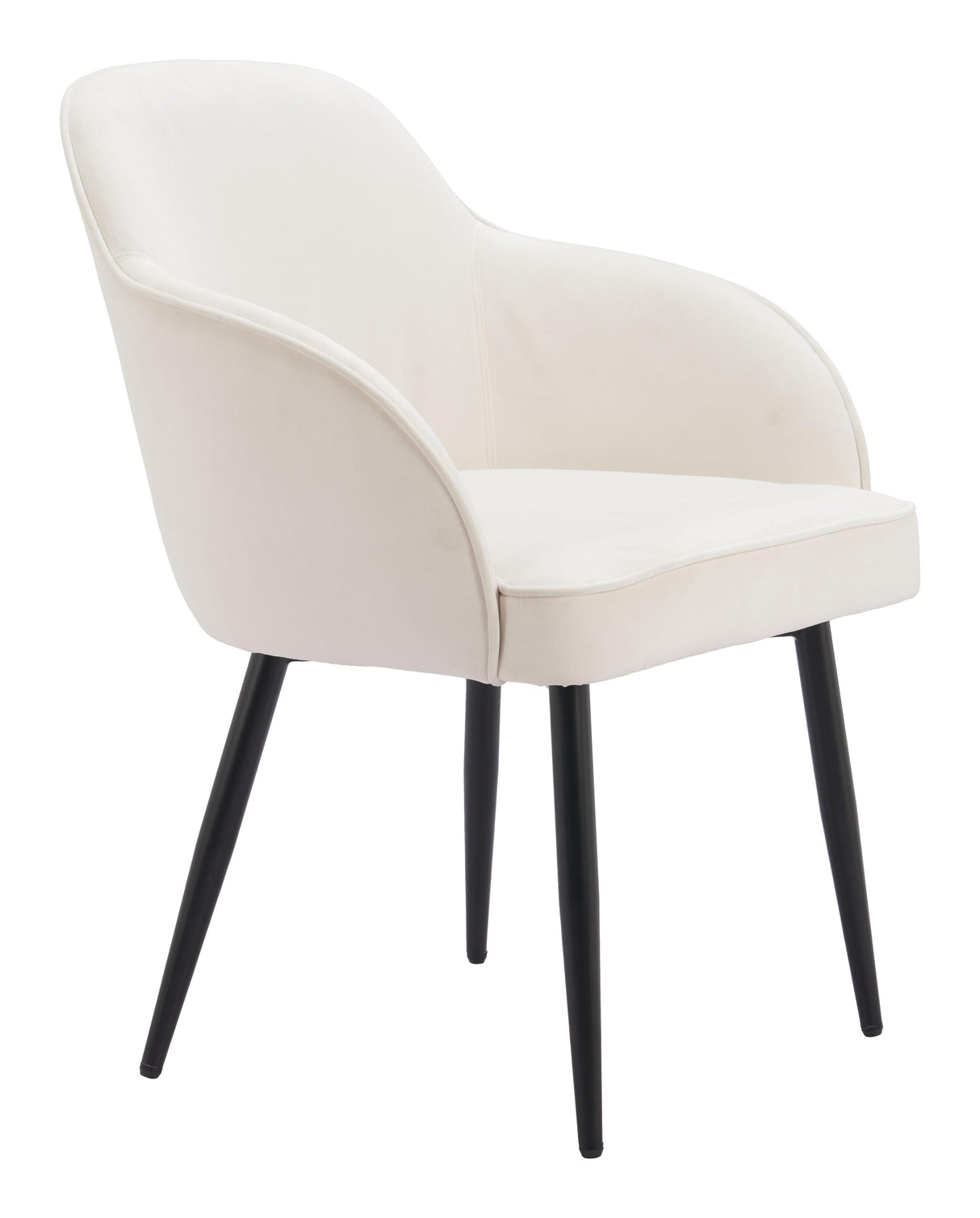 ZUO Jolie Dining Chair (Set of 2) Ivory