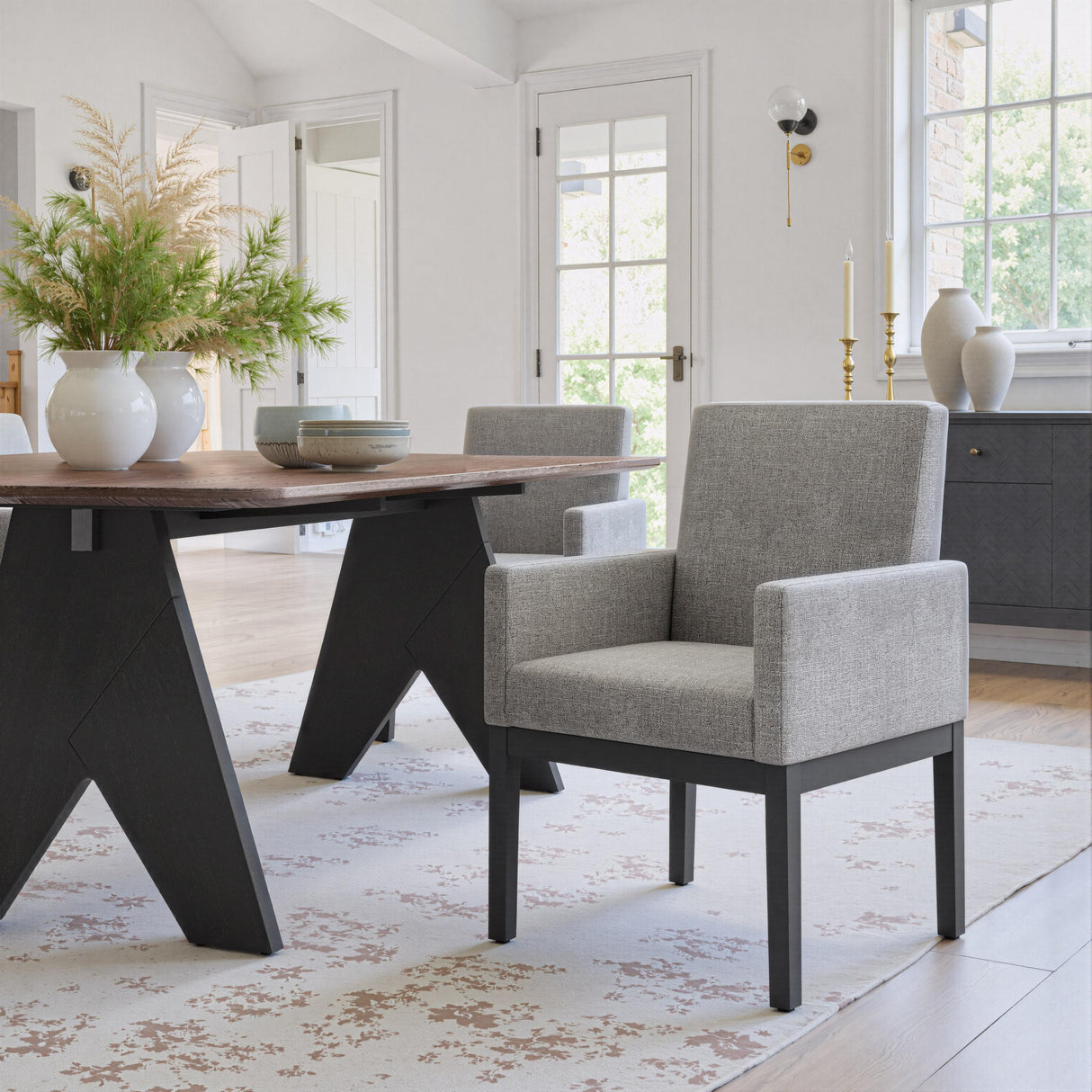 ZUO Senzil Dining Chair Gray