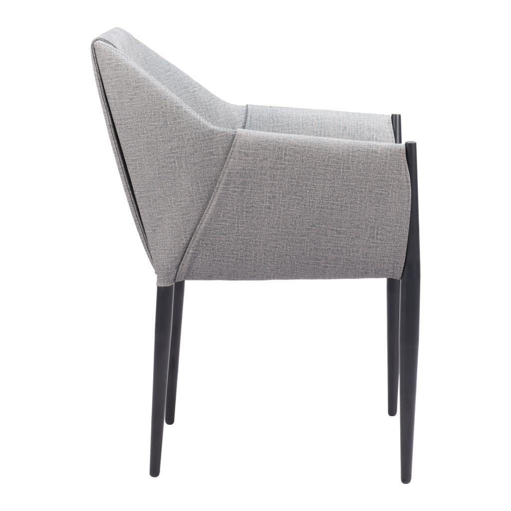 ZUO Andover Dining Chair (Set of 2) Slate Gray