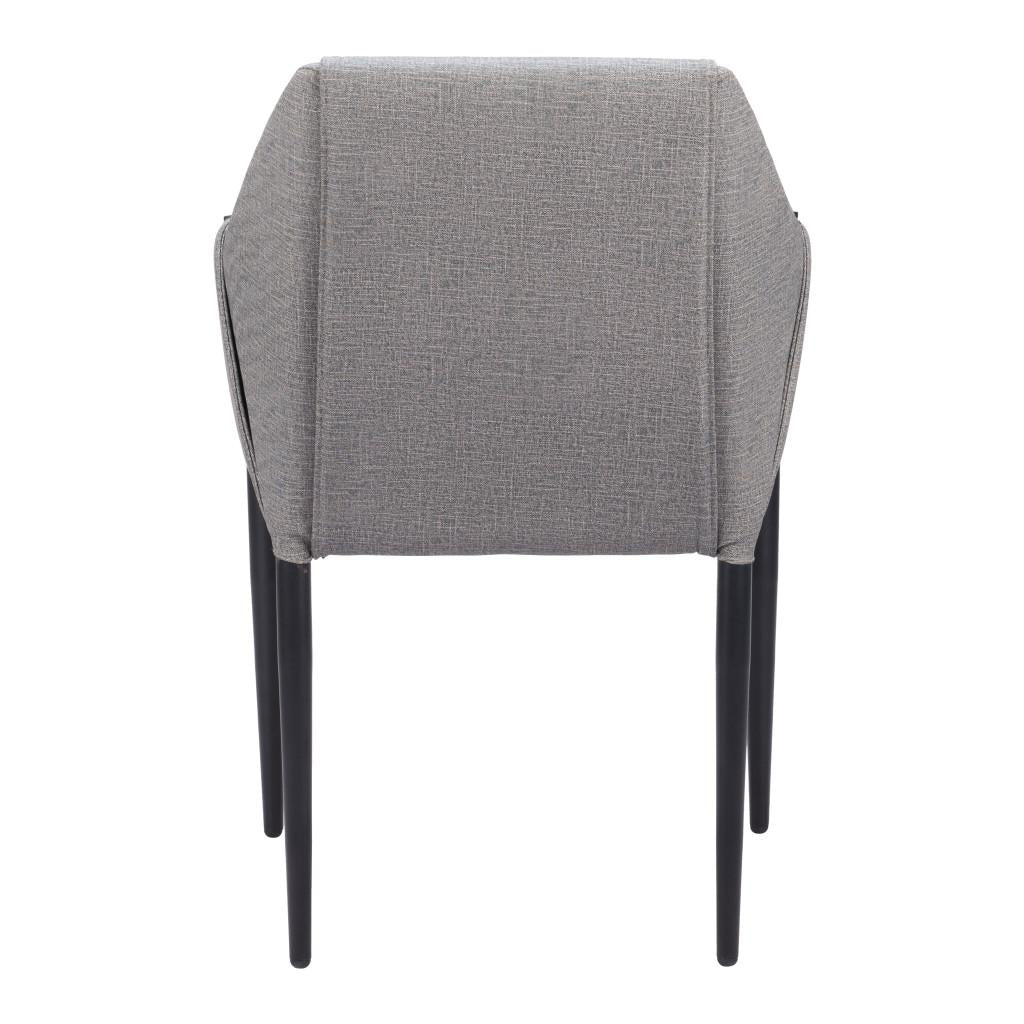 ZUO Andover Dining Chair (Set of 2) Slate Gray