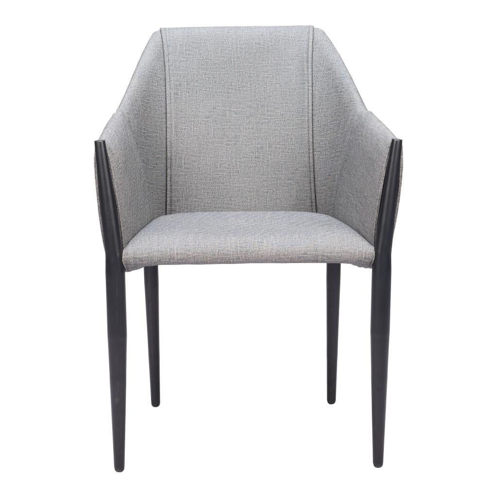 ZUO Andover Dining Chair (Set of 2) Slate Gray