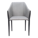 ZUO Andover Dining Chair (Set of 2) Slate Gray