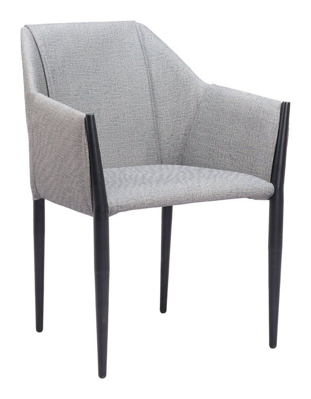ZUO Andover Dining Chair (Set of 2) Slate Gray