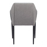 ZUO Andover Dining Chair (Set of 2) Slate Gray