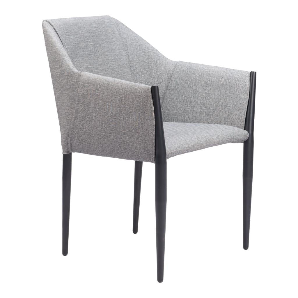ZUO Andover Dining Chair (Set of 2) Slate Gray