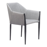 ZUO Andover Dining Chair (Set of 2) Slate Gray