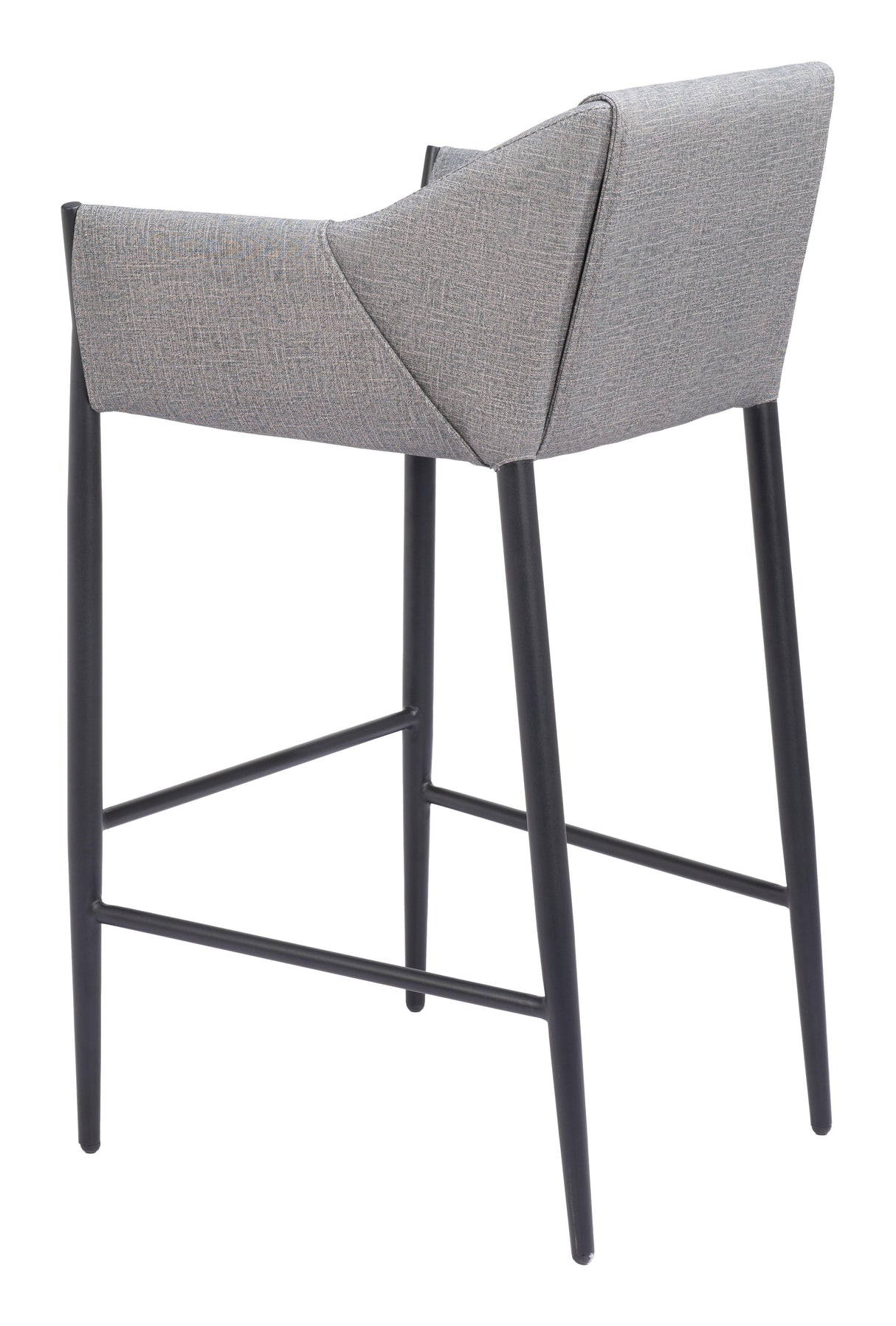 ZUO Andover Barstool Slate Gray