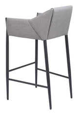 ZUO Andover Barstool Slate Gray
