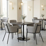 ZUO Bremor Dining Chair (Set of 2) Slate Gray