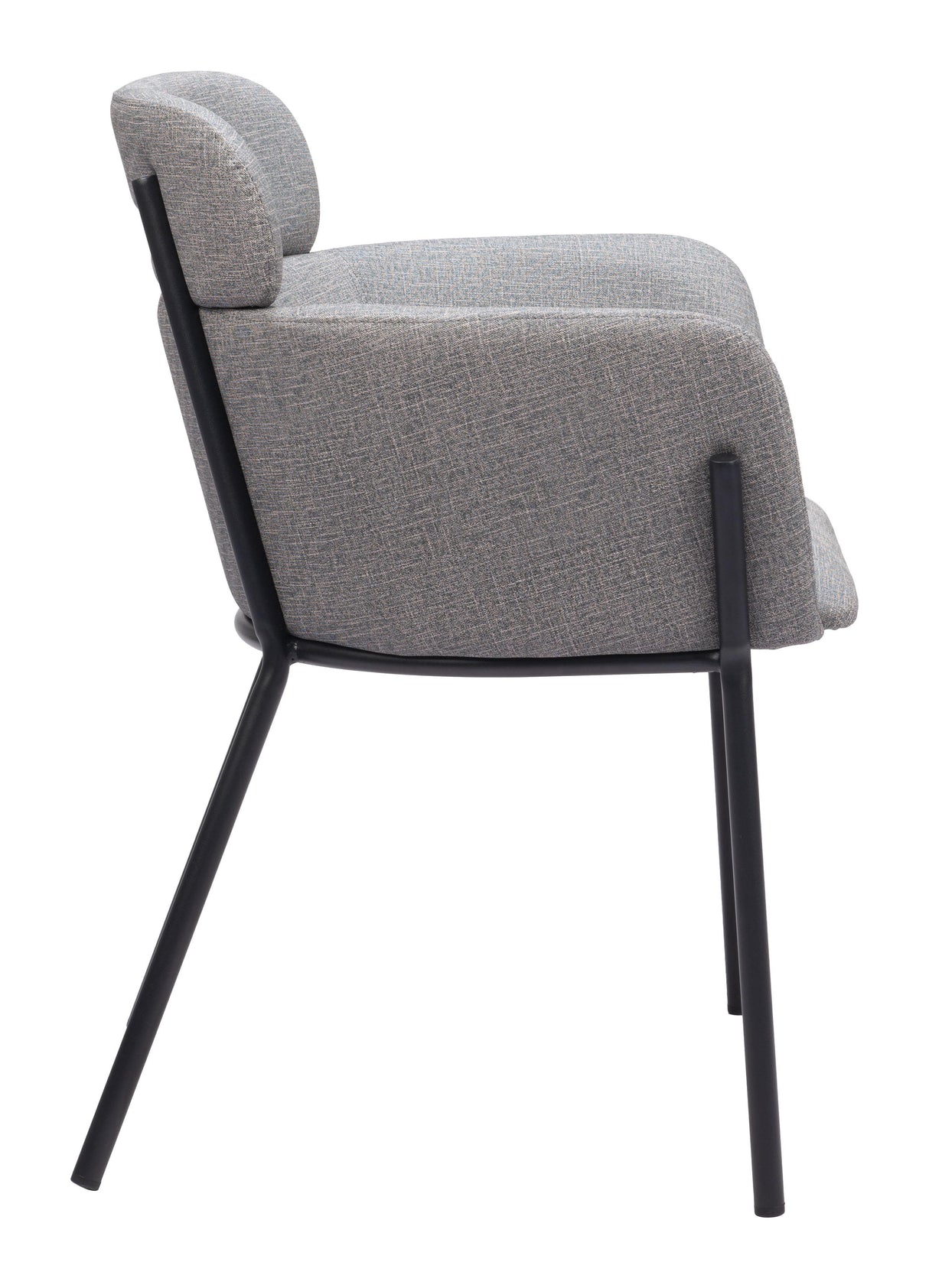 ZUO Bremor Dining Chair (Set of 2) Slate Gray