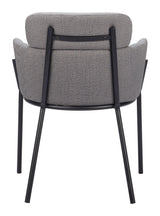 ZUO Bremor Dining Chair (Set of 2) Slate Gray