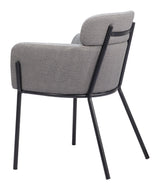 ZUO Bremor Dining Chair (Set of 2) Slate Gray