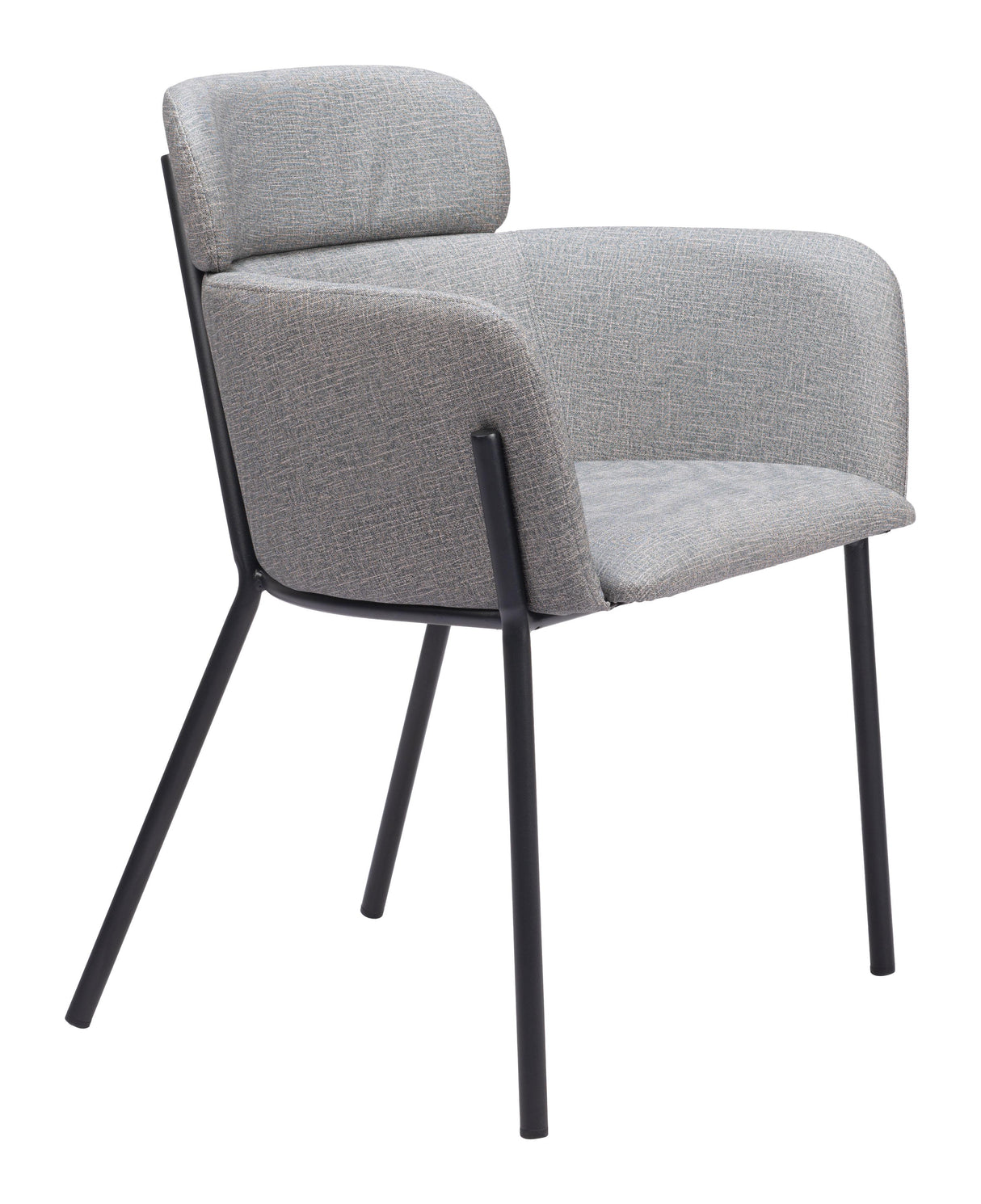 ZUO Bremor Dining Chair (Set of 2) Slate Gray