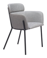 ZUO Bremor Dining Chair (Set of 2) Slate Gray