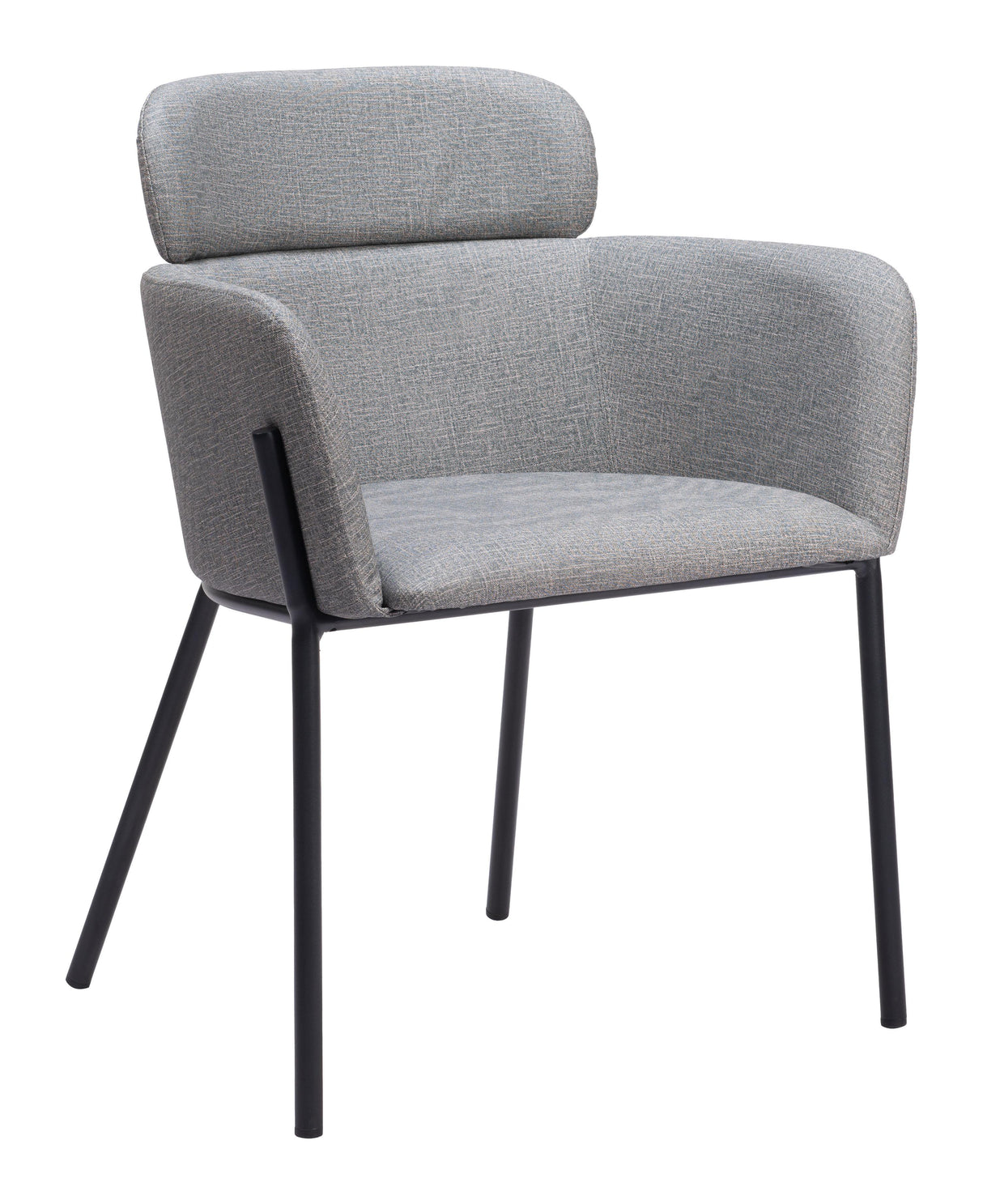 ZUO Bremor Dining Chair (Set of 2) Slate Gray