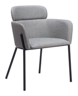 ZUO Bremor Dining Chair (Set of 2) Slate Gray