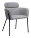 ZUO Bremor Dining Chair (Set of 2) Slate Gray
