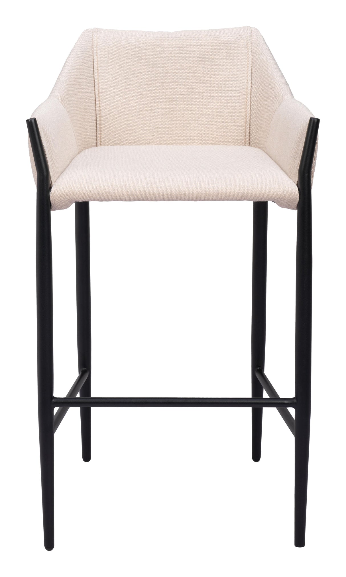 ZUO Andover Barstool Beige