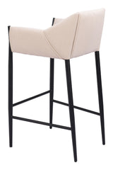ZUO Andover Barstool Beige