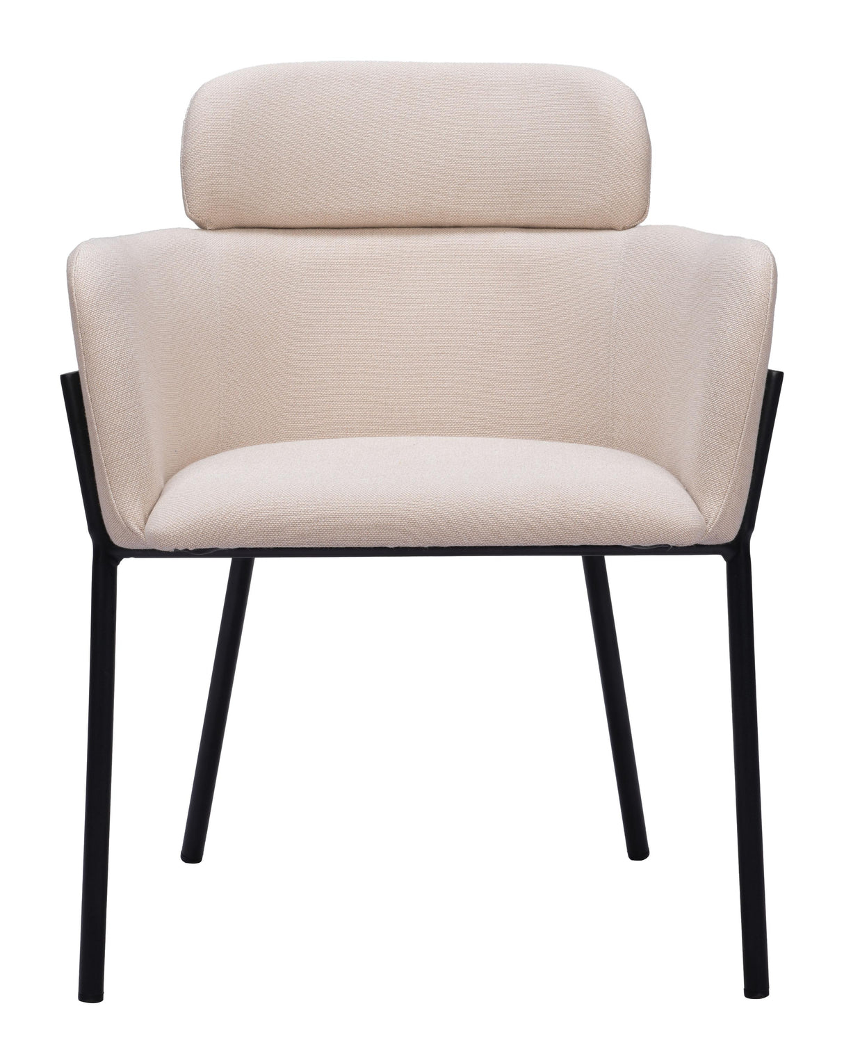 ZUO Bremor Dining Chair (Set of 2) Beige